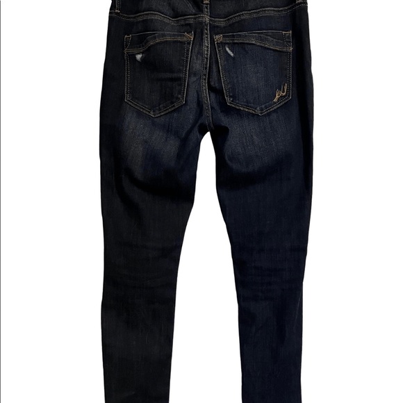 Express Legging Jeans - Dark and Distressed - Picture 2 of 2